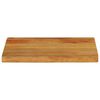 vidaXL Tafelblad met natuurlijke rand 50x30x2,5 cm massief mangohout