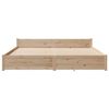 vidaXL Bedframe zonder matras massief grenenhout 180x200 cm