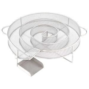 vidaXL Rookgenerator koud rond 19,5 cm roestvrij staal