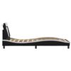 vidaXL Bedframe "Viana" zonder matras kunstleer zwart en wit 90x190 cm