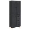 vidaXL Kastenset 2 pcs 66 x 34,5 x 90 cm Bewerkt hout