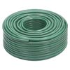 vidaXL Tuinslang met koppelingsset 0,5'' 100 m PVC groen