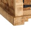 vidaXL Tv-meubel 110x35x45 cm massief ruw mangohout