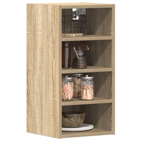 vidaXL Hangkast Riga 30x29,5x60 cm bewerkt hout sonoma eikenkleurig