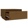 vidaXL Salontafel 55x56x32 cm massief grenenhout honingbruin