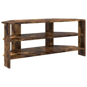 vidaXL HoekTVKast Gerookt eiken 102x40,5x45cm Bewerkt hout