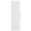 vidaXL Wandkast met plank met opslag Wit 55 x 29 x 100 cm Bewerkt hout