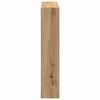 vidaXL Wandschap 90x16x78 cm bewerkt hout artisanaal eikenkleurig
