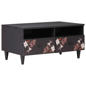 vidaXL Salontafel Multikleur 80 x 54 x 40 cm Massief Mango Hout