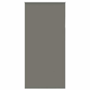 vidaXL Rolgordijn verduisterend 115x210 cm stofbreedte 110,7 cm grijs