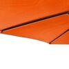 vidaXL Parasol met stalen paal 225x225x212 cm terracottakleurig