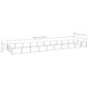 vidaXL Hondenkennel 30 m&sup2; staal zilverkleurig