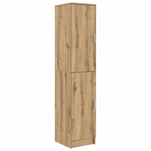 vidaXL Hoge kast Artisan Eiken 35 x 39 x 168 cm