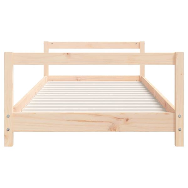 vidaXL Kinderbedframe 80x200 cm massief grenenhout