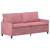vidaXL Bank Roze 196 x 81 x 87,5 cm Fluweel