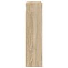 vidaXL Badkamer wandkast met plank Sonoma Eiken 40 x 16 x 62,5 cm