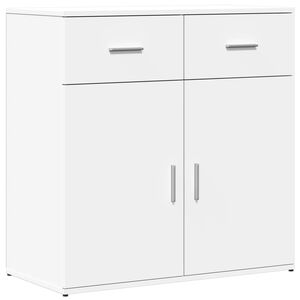 vidaXL Dressoir 79x38x80 cm bewerkt hout wit