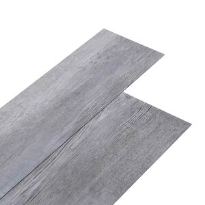 vidaXL Zelfklevende PVC Vloerplanken Mat Houten Grijs 30,5 x 61 cm