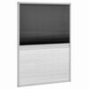 vidaXL Raamhor pliss&eacute; met verduistering 80x120 cm aluminium