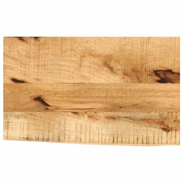 vidaXL Tafelblad met natuurlijke rand 50x40x3,8 cm massief mangohout