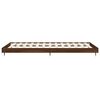 vidaXL Bedframe zonder matras bewerkt hout bruin eikenkleur 90x200 cm