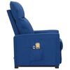 vidaXL Sta-op-massagestoel stof blauw