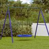 vidaXL Nestswing Blauw 100 x 100 x 180 cm