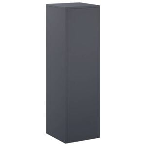 vidaXL Plantenstandaard Antraciet 30 x 30 x 100 cm Roestvrij staal