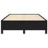vidaXL Bedframe zonder matras 120x190 cm stof zwart