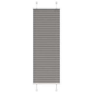 vidaXL Pliss&eacute; rolgordijn 45x100 cm stofbreedte 44,4 cm antraciet