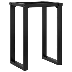 vidaXL Eettafelpoten O-frame 60x50x73 cm staal