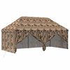 vidaXL Pop-up Gazebo met 4 Zijwanden 3 x 6 m Bos Camouflage