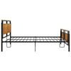 vidaXL Bedframe metaal 200x200 cm