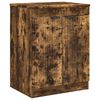 vidaXL Badkamerkast Gerookt eiken 54 x 41 x 70 cm Bewerkt hout