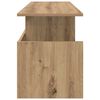 vidaXL TV-standaard Artisan Eiken 102 x 35 x 45 cm Bewerkt hout