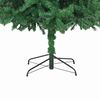 vidaXL Kunstkerstboom Groen 300 cm PVC en Metaal en Plastic