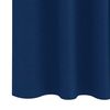 vidaXL Zwart-out Gordijnen met Ringen 2 pcs Donkerblauw 225 x 140 cm