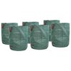 vidaXL Tuinafvalzakken 12 pcs Groen 66 x 66 x 83,5 cm Polypropyleen