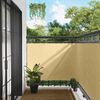 vidaXL Balkon Scherm Zand 110 x 300 cm Oxford Stof