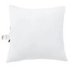 vidaXL Hoofdkussen 61 x 41 x 20 cm Polyester Wit