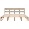 vidaXL Bedframe zonder matras massief grenenhout 180x200 cm