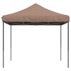 vidaXL Partytent inklapbaar pop-up 292x292x315 cm bruin