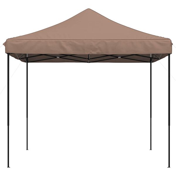 vidaXL Partytent inklapbaar pop-up 292x292x315 cm bruin