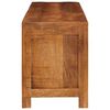 vidaXL TV-kast met plank Bruin 110 x 30 x 40 cm massief mangohout