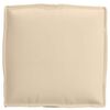 vidaXL Kussen 4 pcs Beige 40 x 40 x 8 cm Oxford Stof