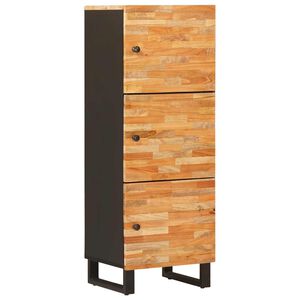 vidaXL Opberg Highboard Bruin 40 x 33,5 x 110 cm Massief Mango Hout