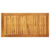 vidaXL Tuintafel 110x55x75 cm massief acaciahout