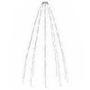 vidaXL Kerstboomverlichting met 180 LED's koudwit net 180 cm