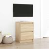 vidaXL Tv-meubel 40x35x54 cm spaanplaat sonoma eikenkleurig