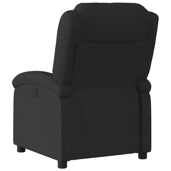 vidaXL Relaxfauteuil Zwarte Stof